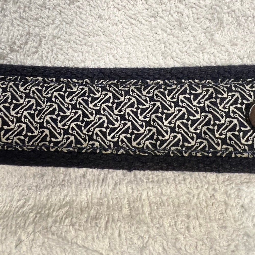 Vineyard vines Anchor blue and White Belt size 36